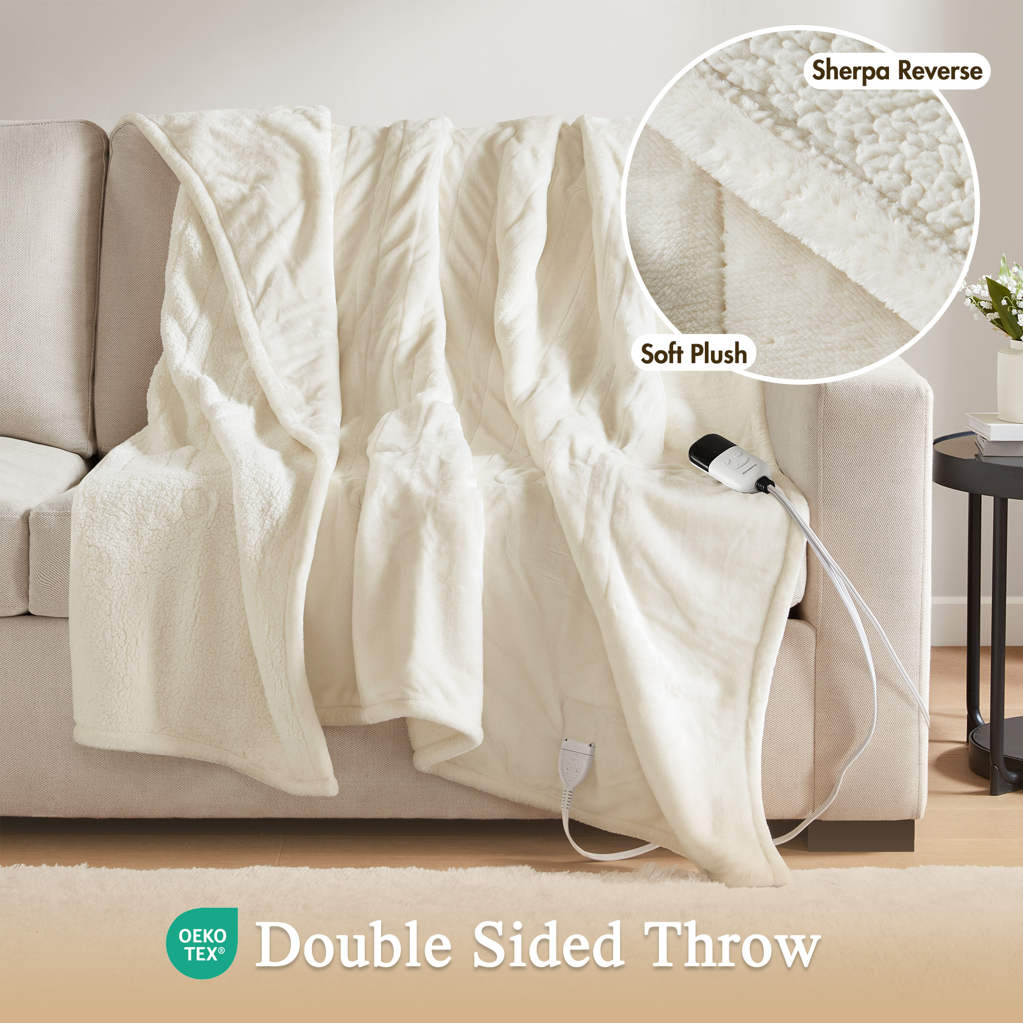Heated Microlight to Berber Throw