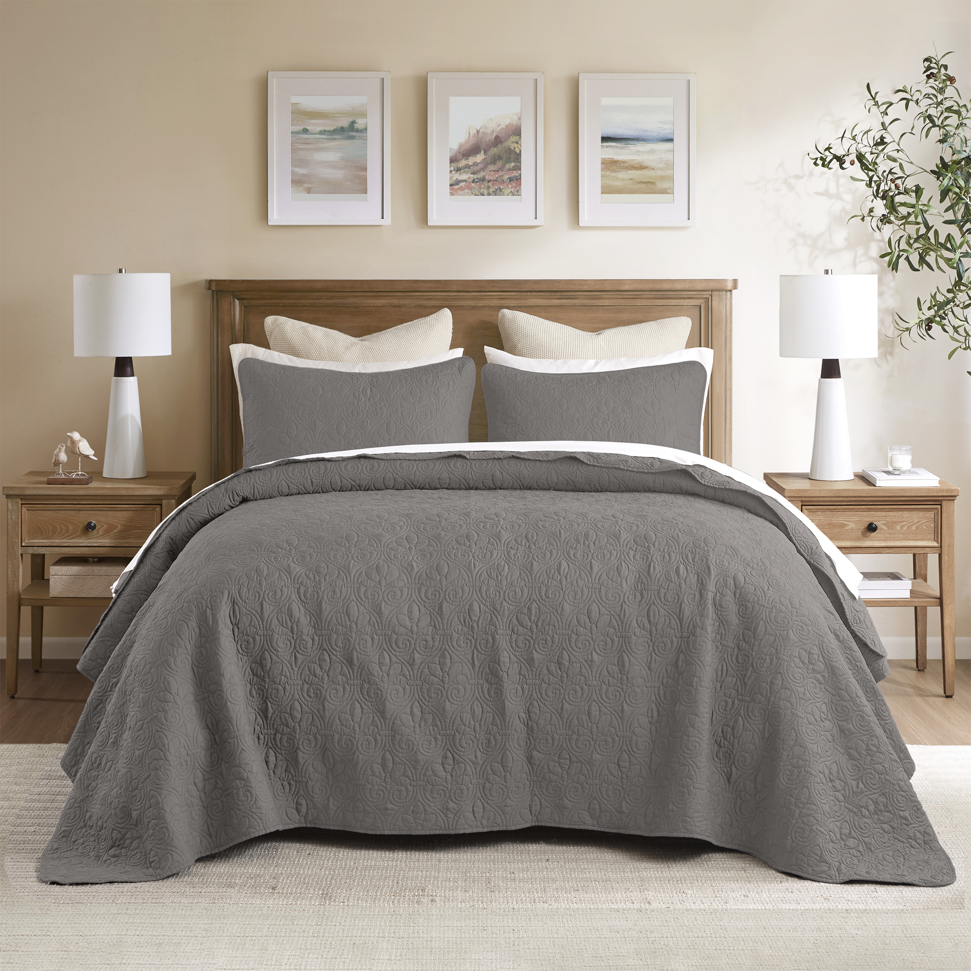Quebec Reversible Bedspread Set