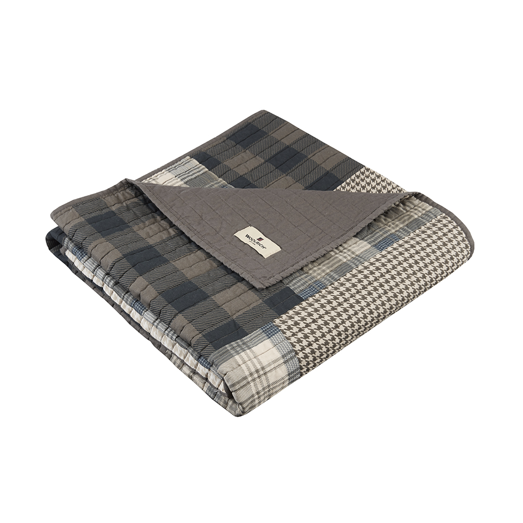 Winter Plains Quilted Throw