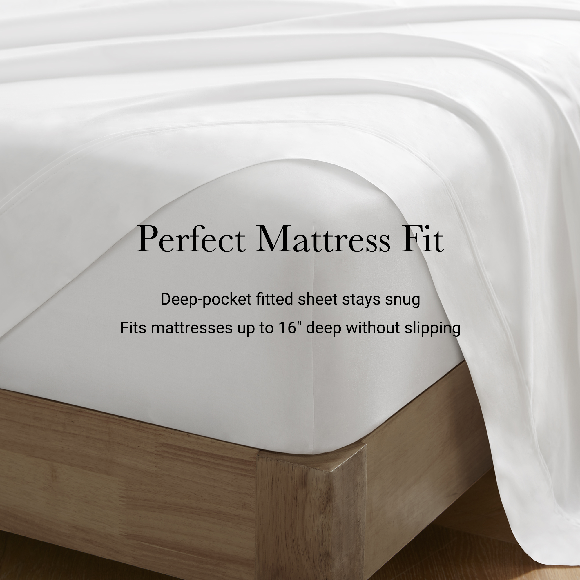 100% Egyptian Cotton Sateen Sheet Set