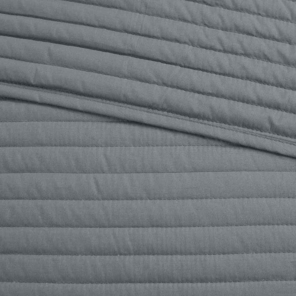 Marina 8 Piece Printed Seersucker Comforter and Quilt Set Collection