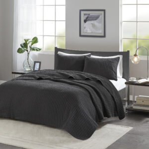 Keaton Quilt Set from Madison Park in Black. Keaton Quilt Set from Madison Park in Black. Keaton Quilt Set from Madison Park in Black. Keaton Quilt Set from Madison Park in Black. Keaton Quilt Set from Madison Park in Black.
