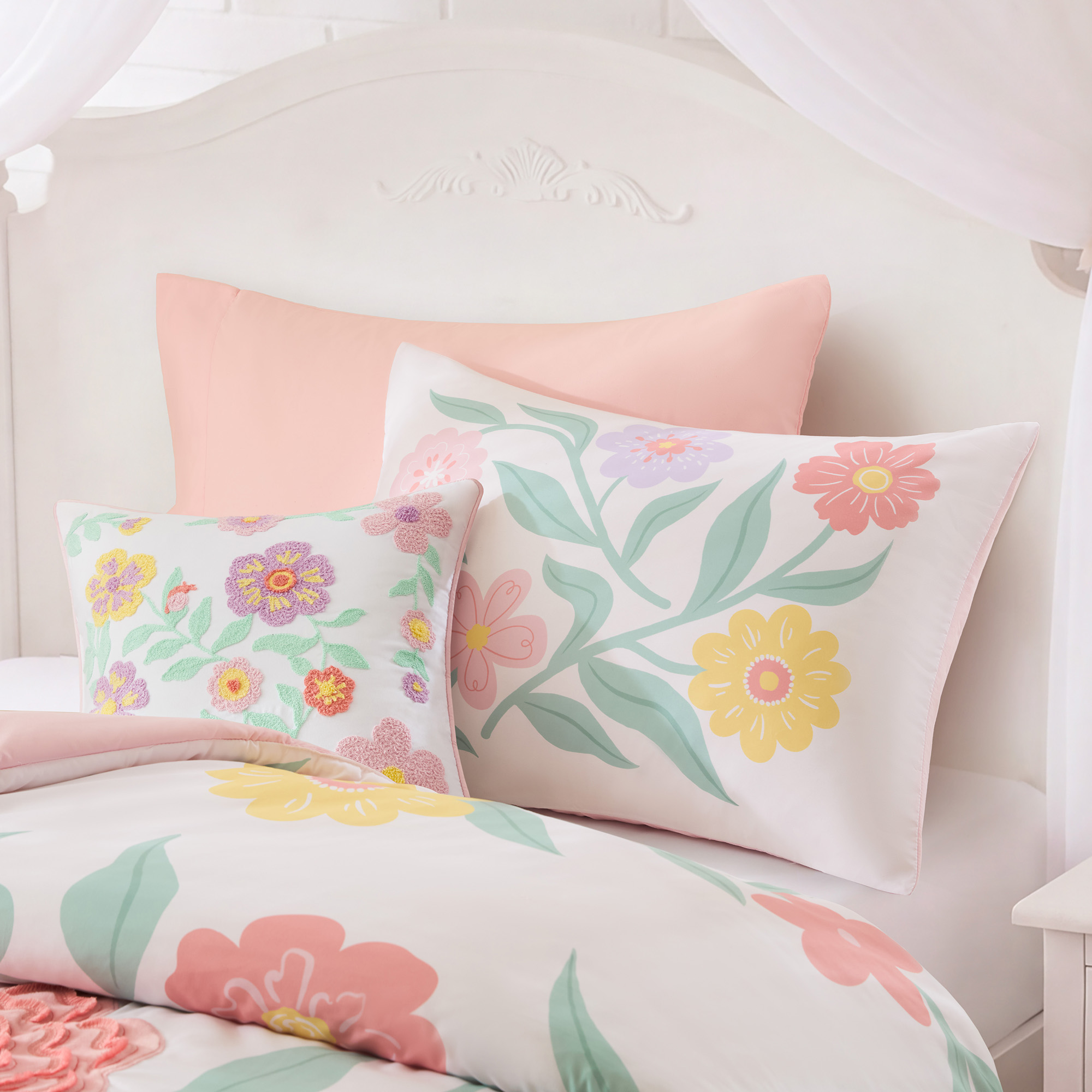 Floral Comforter Set