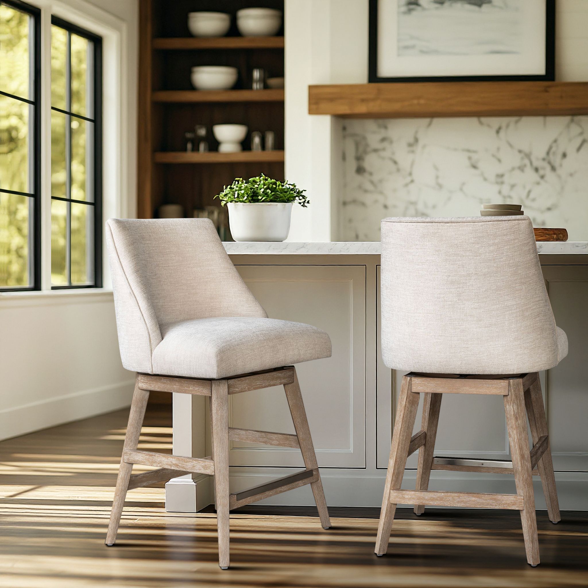 Winfield Swivel Counter Stool