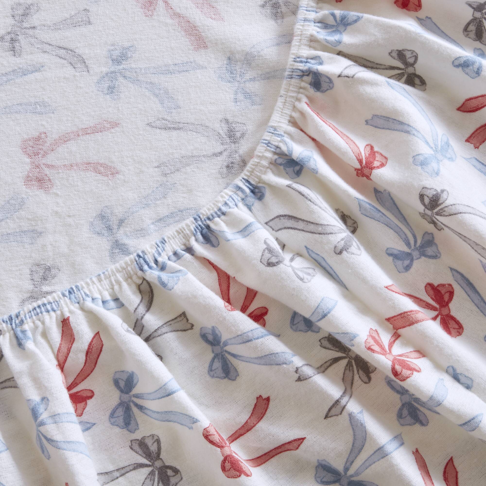 Cozy Soft Cotton Flannel Printed Sheet Set