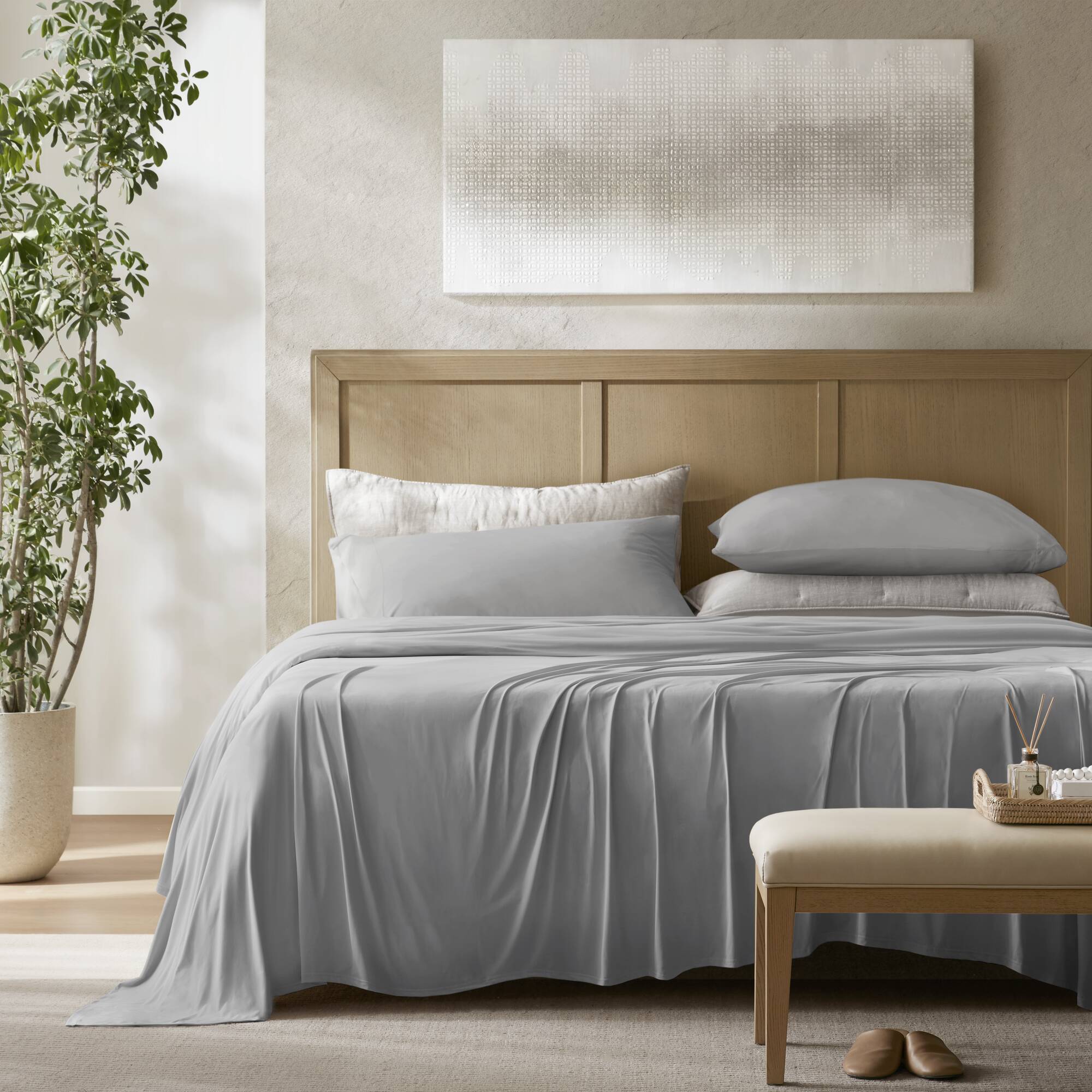 Cooling Stretch Jersey Sheet Set