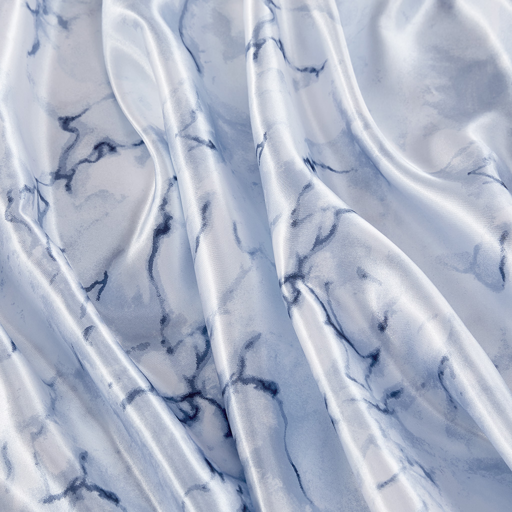 Printed Satin Sheet Set