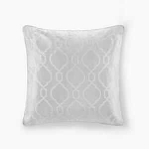 Montague European Pillow Sham from Croscill Classics in  Silver. Montague European Pillow Sham from Croscill Classics in  Silver. Montague European Pillow Sham from Croscill Classics in  Silver. Montague European Pillow Sham from Croscill Classics in  Silver. Montague European Pillow Sham from Croscill Classics in  Silver.