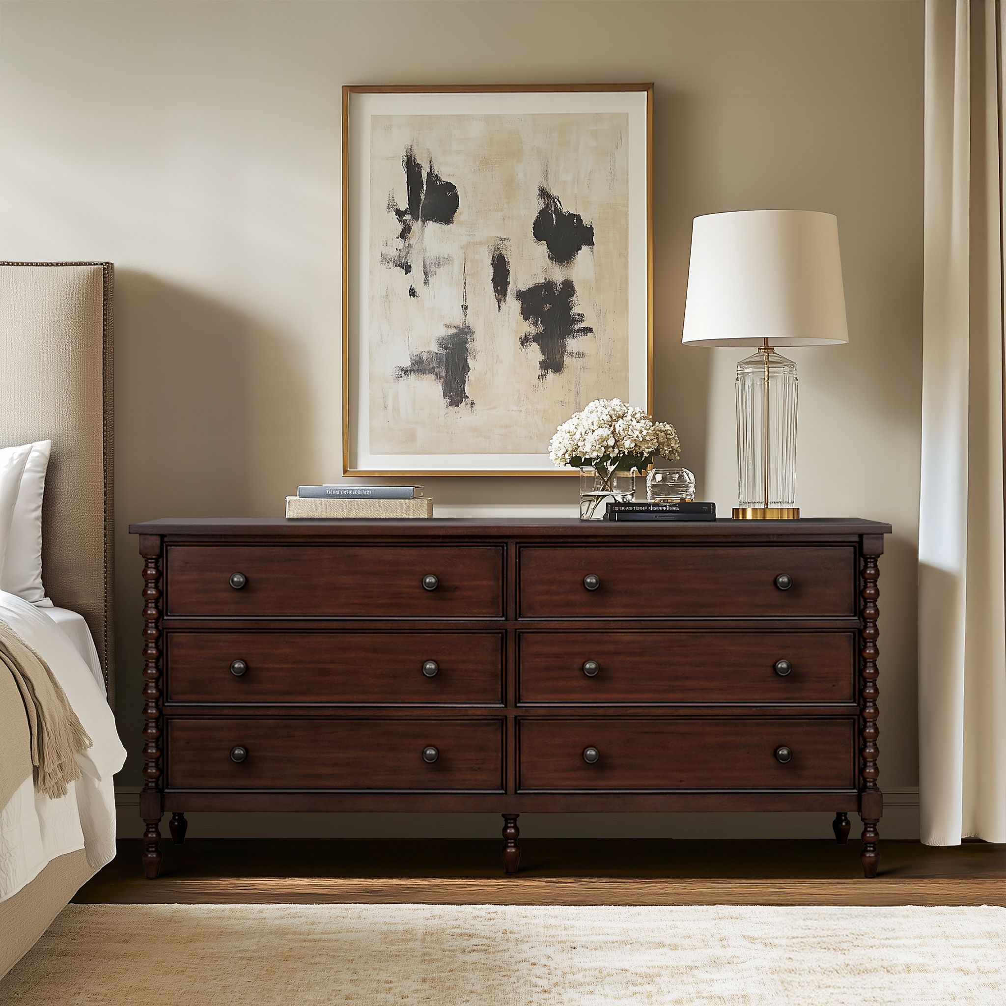 Beckett 6-drawer dresser (70″W)