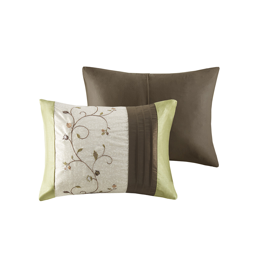 Serene Embroidered 7 Piece Comforter Set
