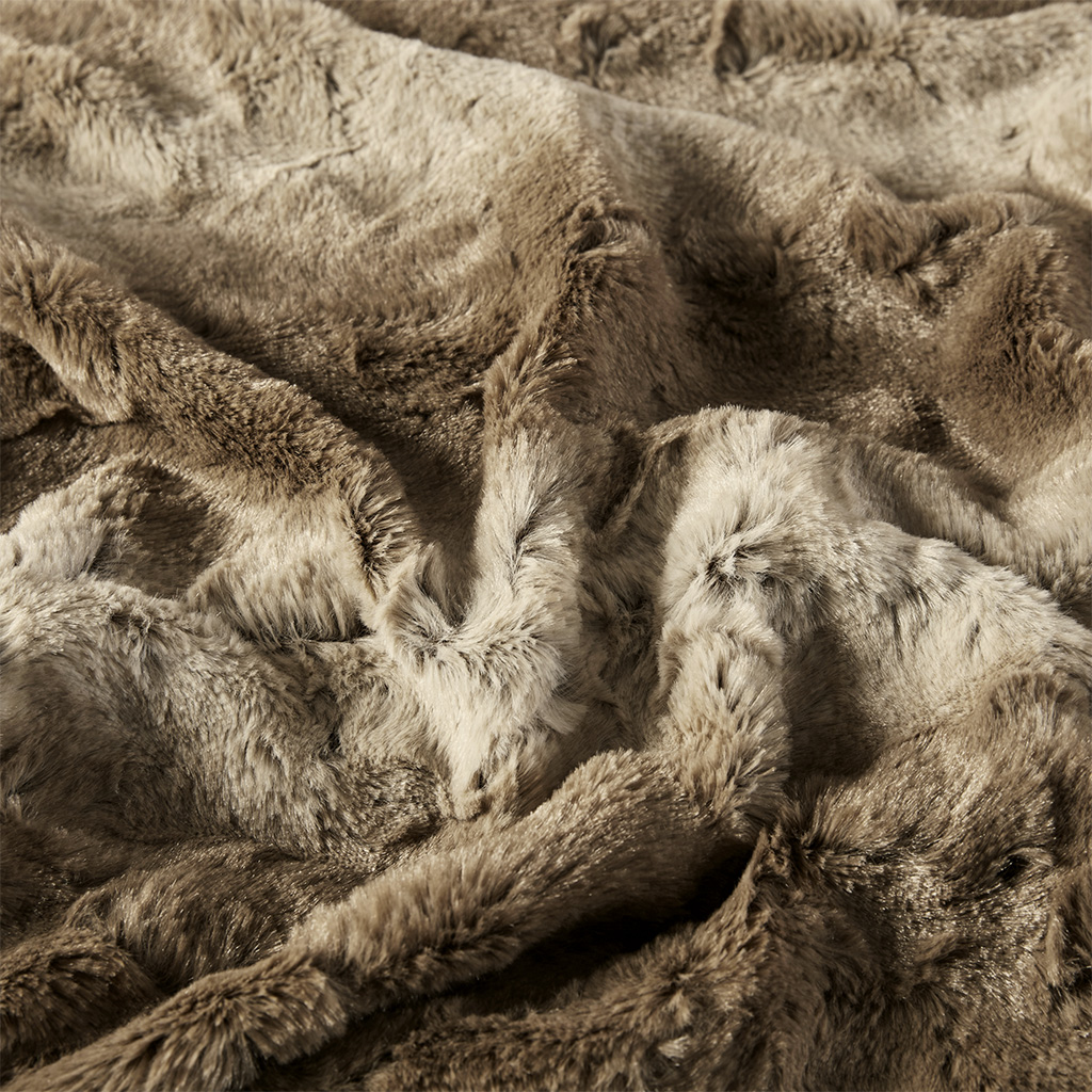 Zuri Oversized Faux Fur Throw