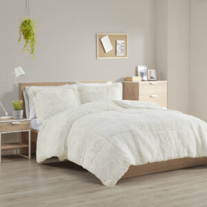 Malea Shaggy Faux Fur Comforter Mini Set from Intelligent Design in  Ivory. Malea Shaggy Faux Fur Comforter Mini Set from Intelligent Design in  Ivory. Malea Shaggy Faux Fur Comforter Mini Set from Intelligent Design in  Ivory. Malea Shaggy Faux Fur Comforter Mini Set from Intelligent Design in  Ivory. Malea Shaggy Faux Fur Comforter Mini Set from Intelligent Design in  Ivory.