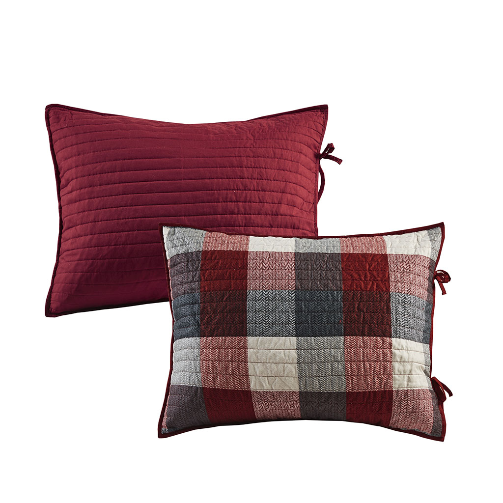 Ridge 6 Piece Reversible Plaid Daybed Cover Set