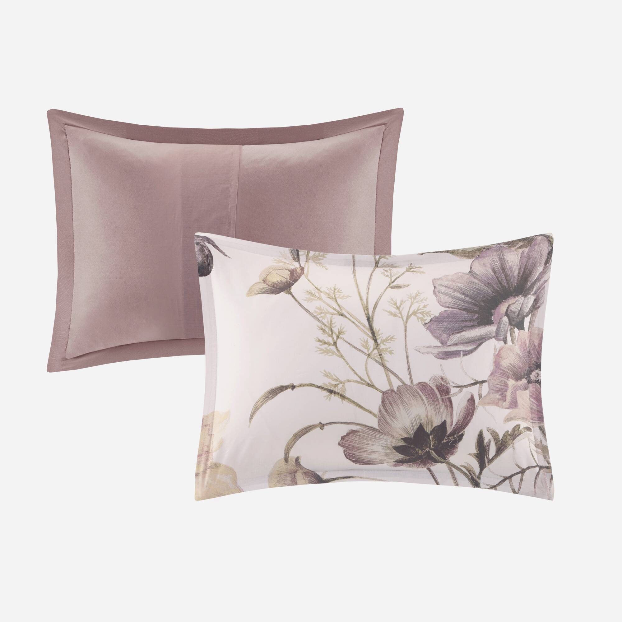 Cassandra 3 Piece Cotton Printed Duvet Cover Set