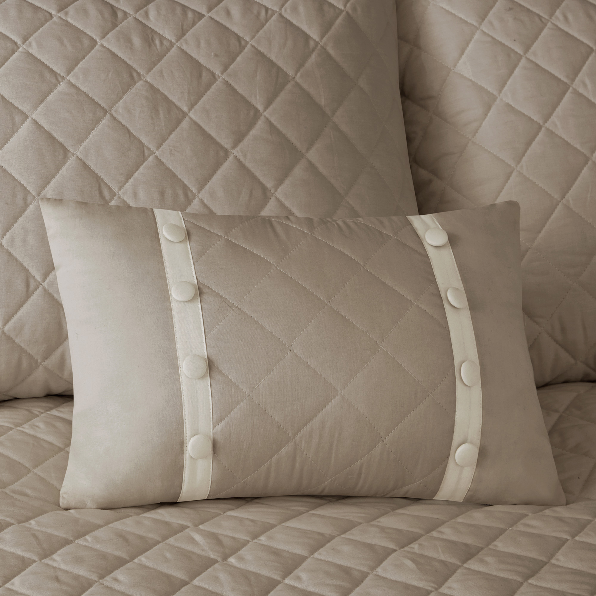 Breanna 4 Piece Cotton Reversible Tailored Bedspread Set