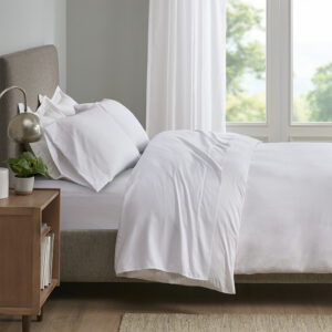 Smart Cool Microfiber Sheet Set from Sleep Philosophy in  White. Smart Cool Microfiber Sheet Set from Sleep Philosophy in  White. Smart Cool Microfiber Sheet Set from Sleep Philosophy in  White. Smart Cool Microfiber Sheet Set from Sleep Philosophy in  White. Smart Cool Microfiber Sheet Set from Sleep Philosophy in  White.