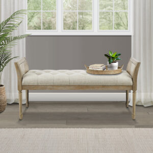 Isla Accent Bench from Martha Stewart in Natural. Isla Accent Bench from Martha Stewart in Natural. Isla Accent Bench from Martha Stewart in Natural. Isla Accent Bench from Martha Stewart in Natural. Isla Accent Bench from Martha Stewart in Natural.