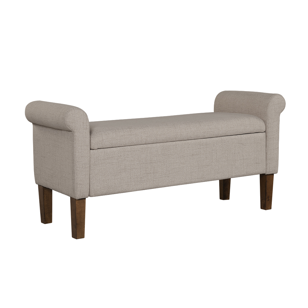 Aubrey Upholstered Storage Bench