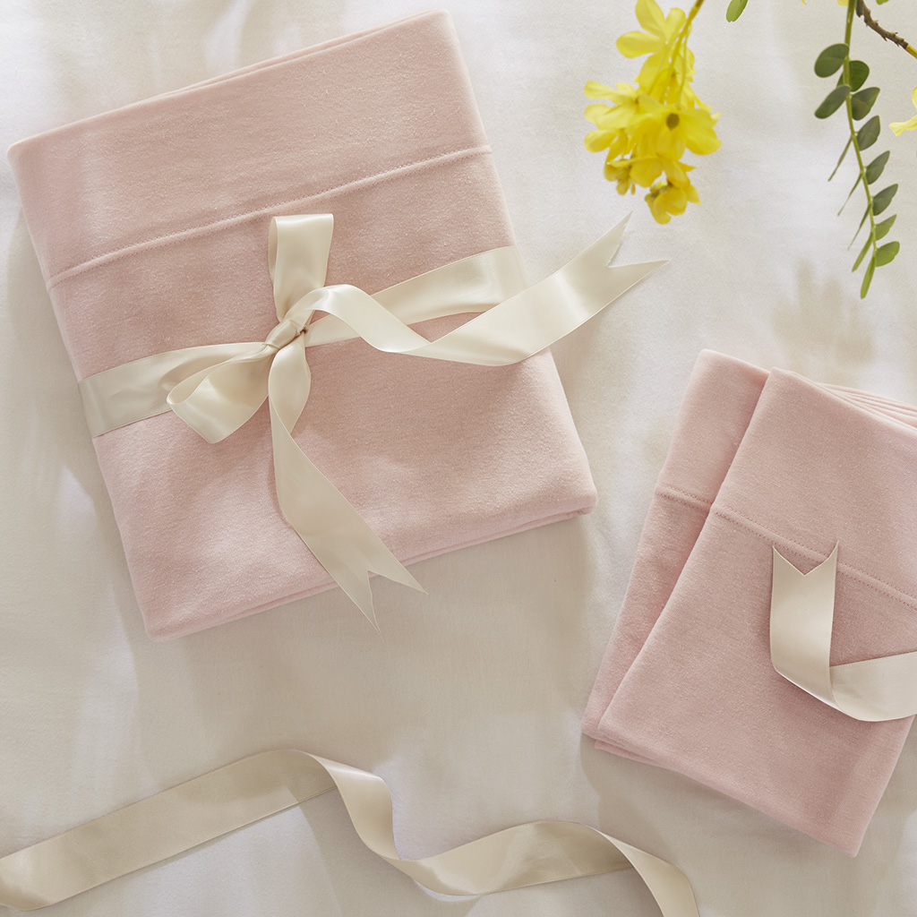 Cotton Blend Jersey Knit All Season Sheet Set