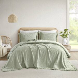 Willow Bedspread Set from Madison Park in  Sage. Willow Bedspread Set from Madison Park in  Sage. Willow Bedspread Set from Madison Park in  Sage. Willow Bedspread Set from Madison Park in  Sage. Willow Bedspread Set from Madison Park in  Sage.