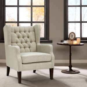 Maxwell Button Tufted Wing Chair from Madison Park in  Linen. Maxwell Button Tufted Wing Chair from Madison Park in  Linen. Maxwell Button Tufted Wing Chair from Madison Park in  Linen. Maxwell Button Tufted Wing Chair from Madison Park in  Linen. Maxwell Button Tufted Wing Chair from Madison Park in  Linen.