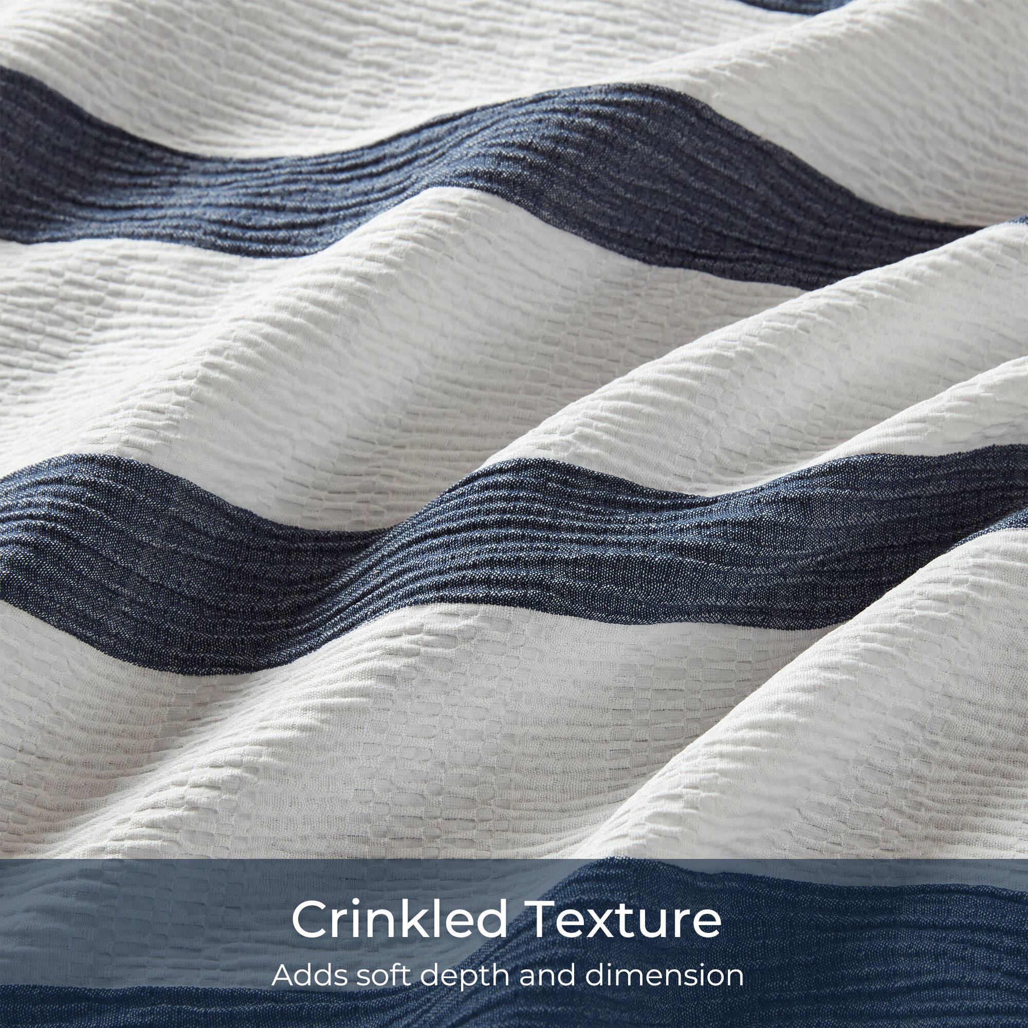 Merritt Yarn-dyed Striped Comforter
