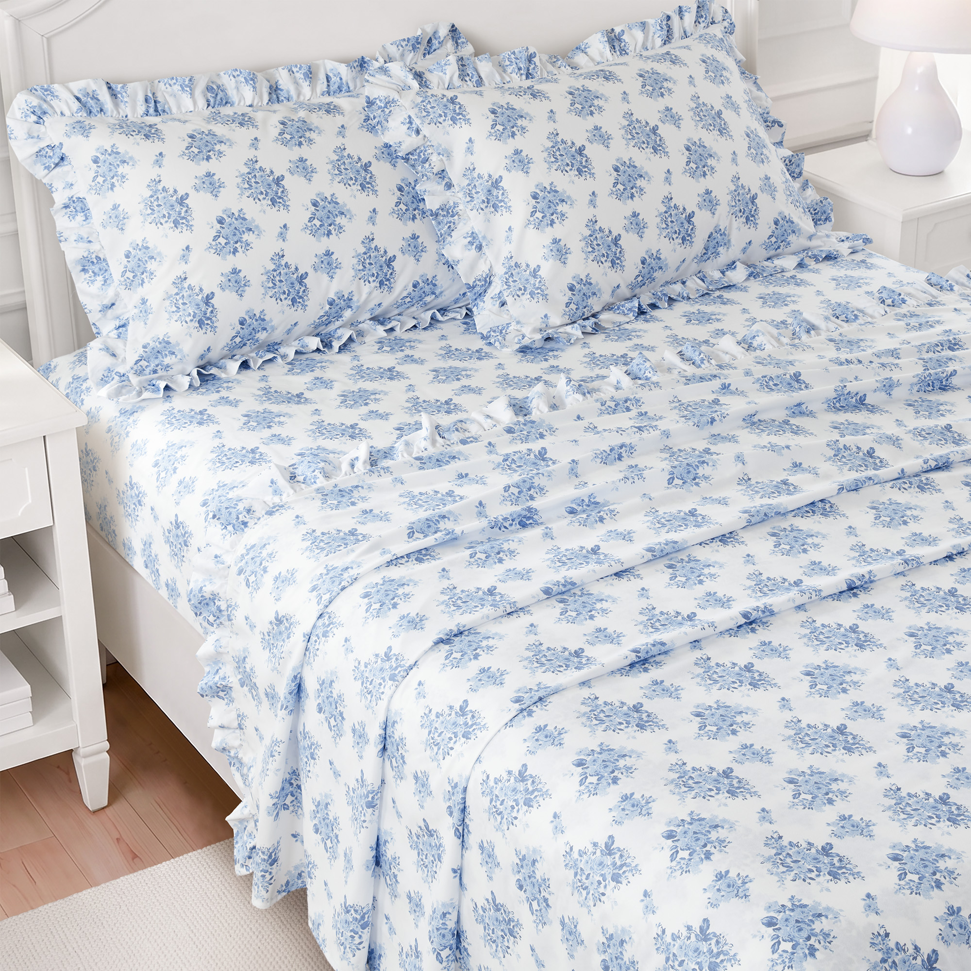 Microfiber Ruffle Sheets