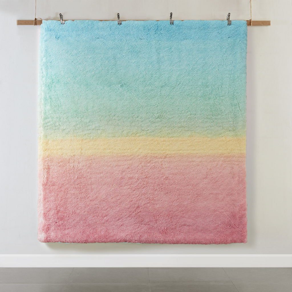 Primrose Ombre Shaggy Faux Fur Comforter Set