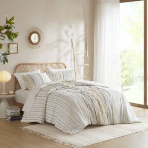 Imani Cotton Printed Comforter Set with Chenille from INK+IVY in  Ivory. Imani Cotton Printed Comforter Set with Chenille from INK+IVY in  Ivory. Imani Cotton Printed Comforter Set with Chenille from INK+IVY in  Ivory. Imani Cotton Printed Comforter Set with Chenille from INK+IVY in  Ivory. Imani Cotton Printed Comforter Set with Chenille from INK+IVY in  Ivory.