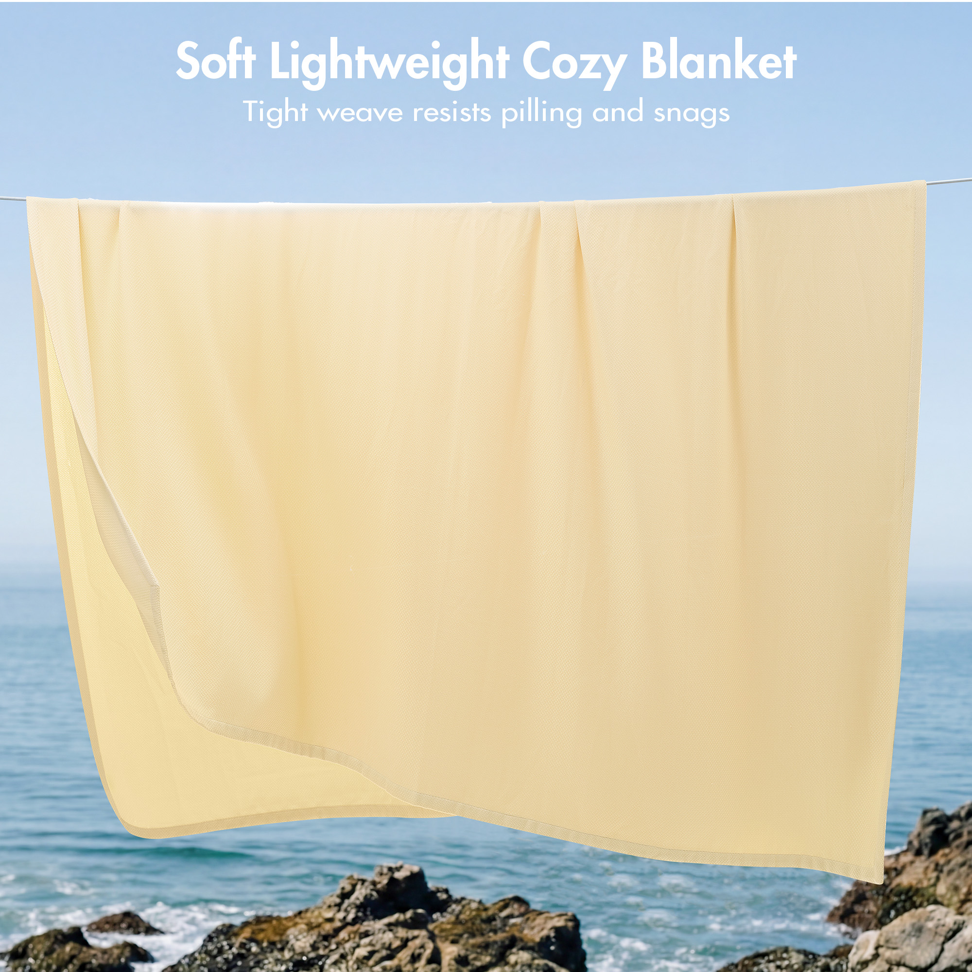 100% Certified Egyptian Cotton Blanket