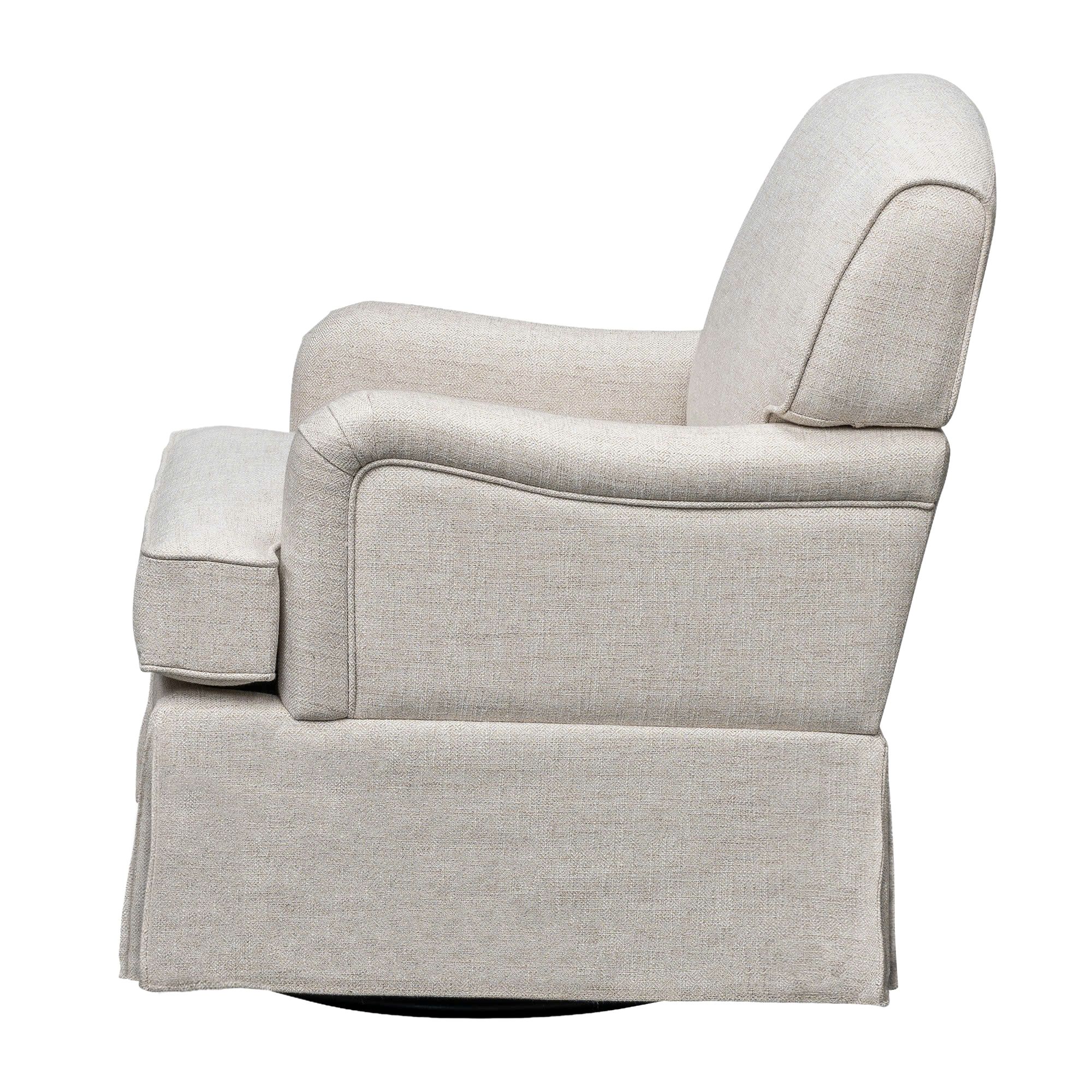 Melody Swivel Glider Skirted ArmChair