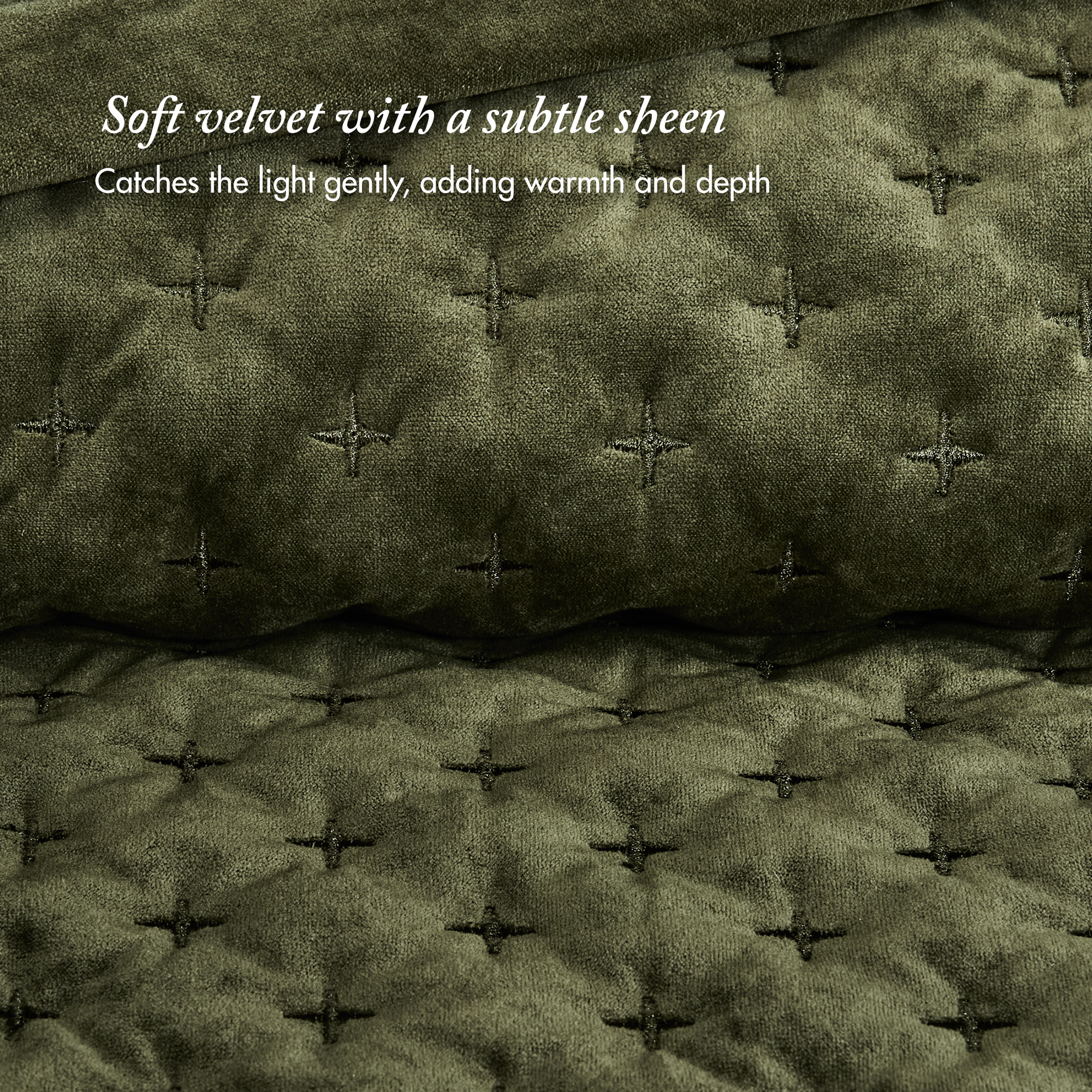 Charleston Velvet Coverlet Mini Set