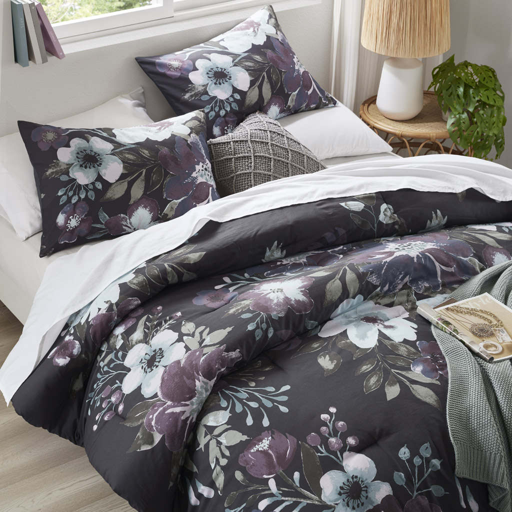 Jolene 3 Piece Cotton Printed Comforter Set