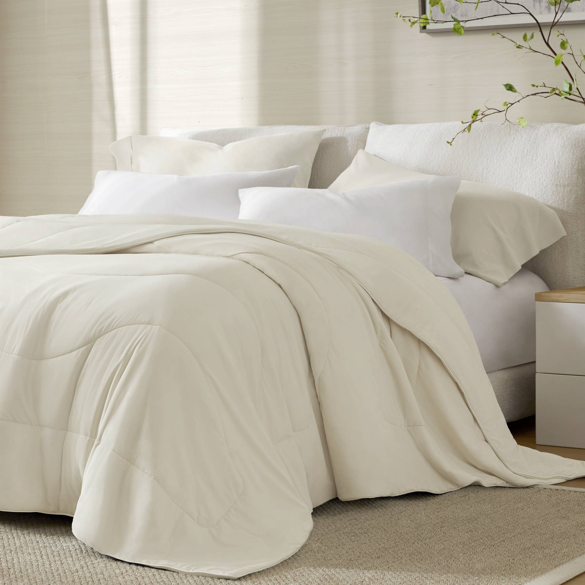 Cooling Reversible Tencel Comforter Blanket