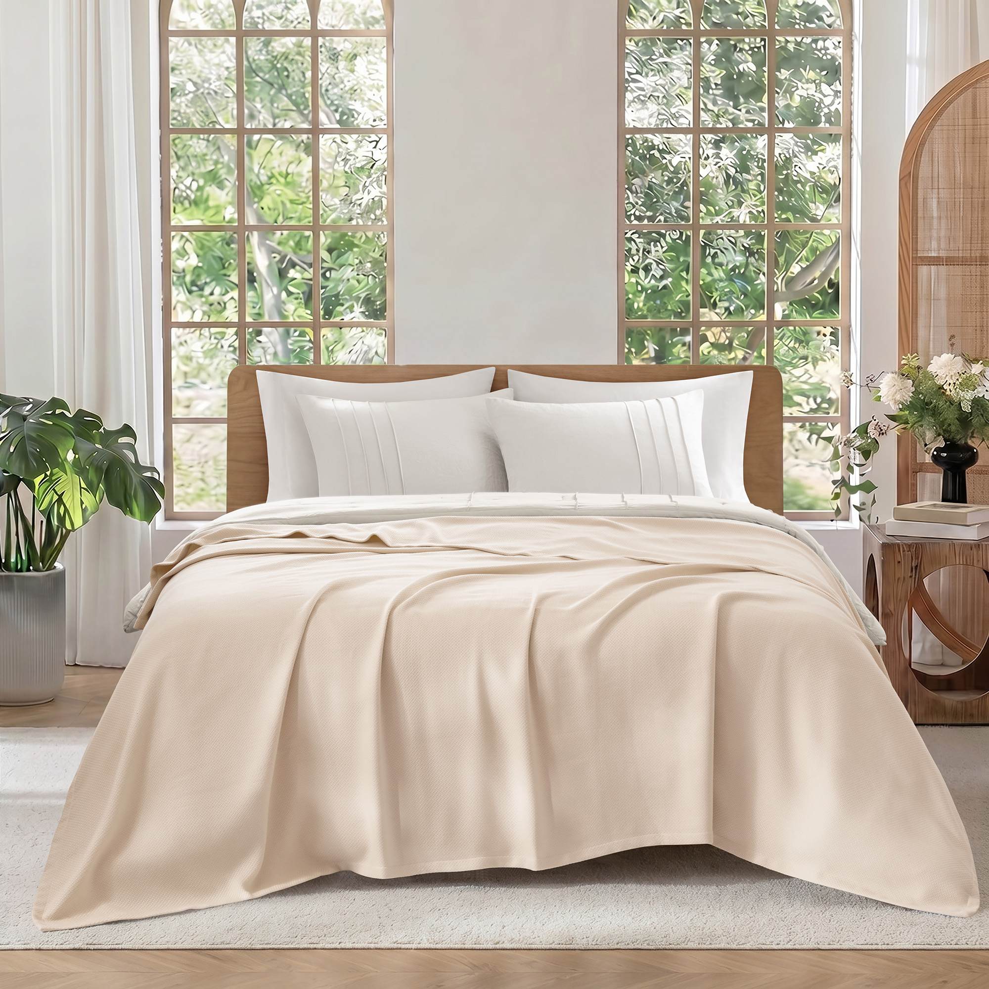 100% Certified Egyptian Cotton Blanket