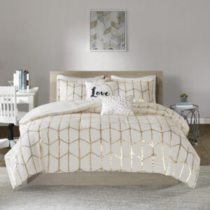 Raina 100% Polyester Brushed Microfiber Printed Comforter Set from Intelligent Design in  Ivory/Gold. Raina 100% Polyester Brushed Microfiber Printed Comforter Set from Intelligent Design in  Ivory/Gold. Raina 100% Polyester Brushed Microfiber Printed Comforter Set from Intelligent Design in  Ivory/Gold. Raina 100% Polyester Brushed Microfiber Printed Comforter Set from Intelligent Design in  Ivory/Gold. Raina 100% Polyester Brushed Microfiber Printed Comforter Set from Intelligent Design in  Ivory/Gold.