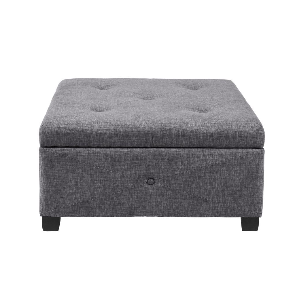Della Soft Close Storage Ottoman
