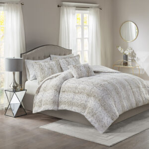 Zuri Faux Fur Comforter Set from Madison Park in  Snow Leopard. Zuri Faux Fur Comforter Set from Madison Park in  Snow Leopard. Zuri Faux Fur Comforter Set from Madison Park in  Snow Leopard. Zuri Faux Fur Comforter Set from Madison Park in  Snow Leopard. Zuri Faux Fur Comforter Set from Madison Park in  Snow Leopard.