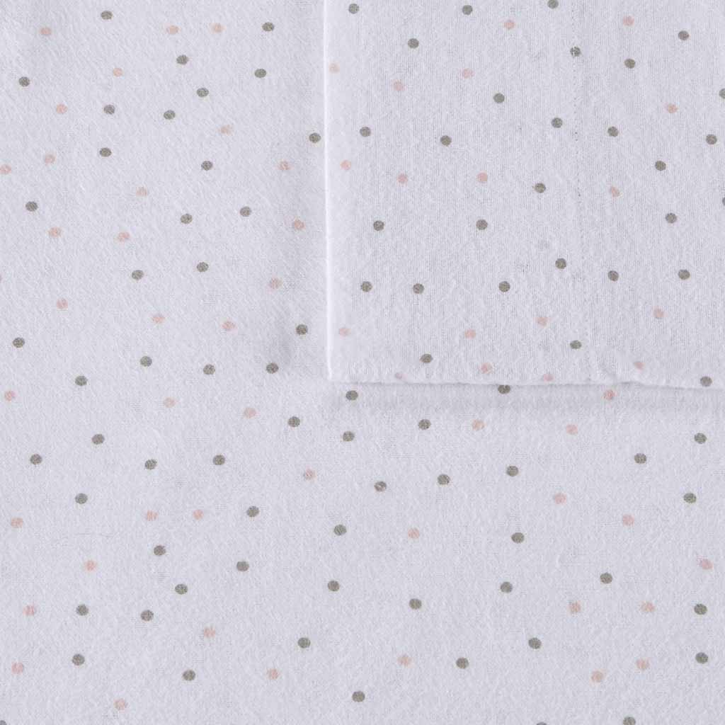 Cozy Soft Cotton Flannel Printed Sheet Set