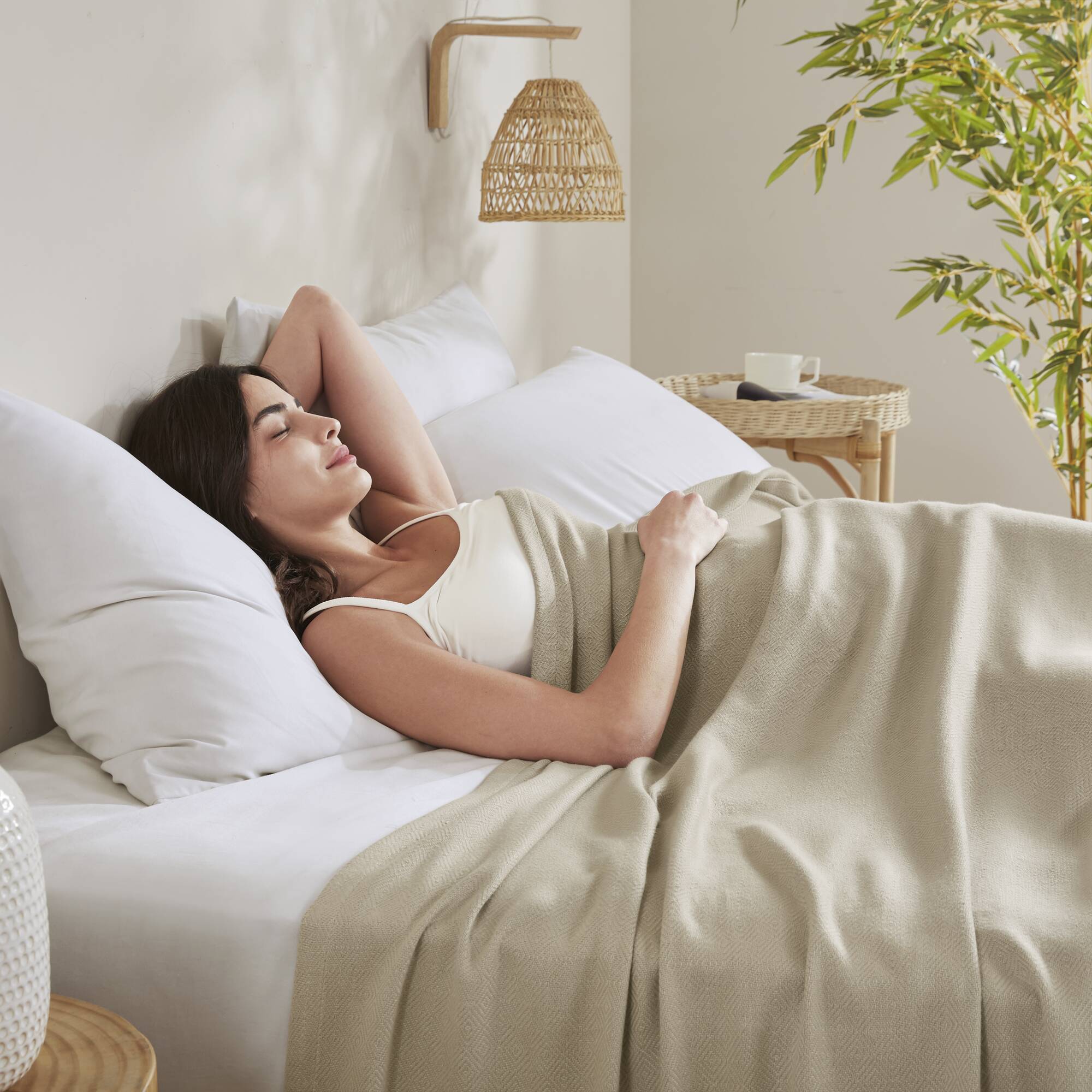 Bamboo Cotton Rayon Blanket