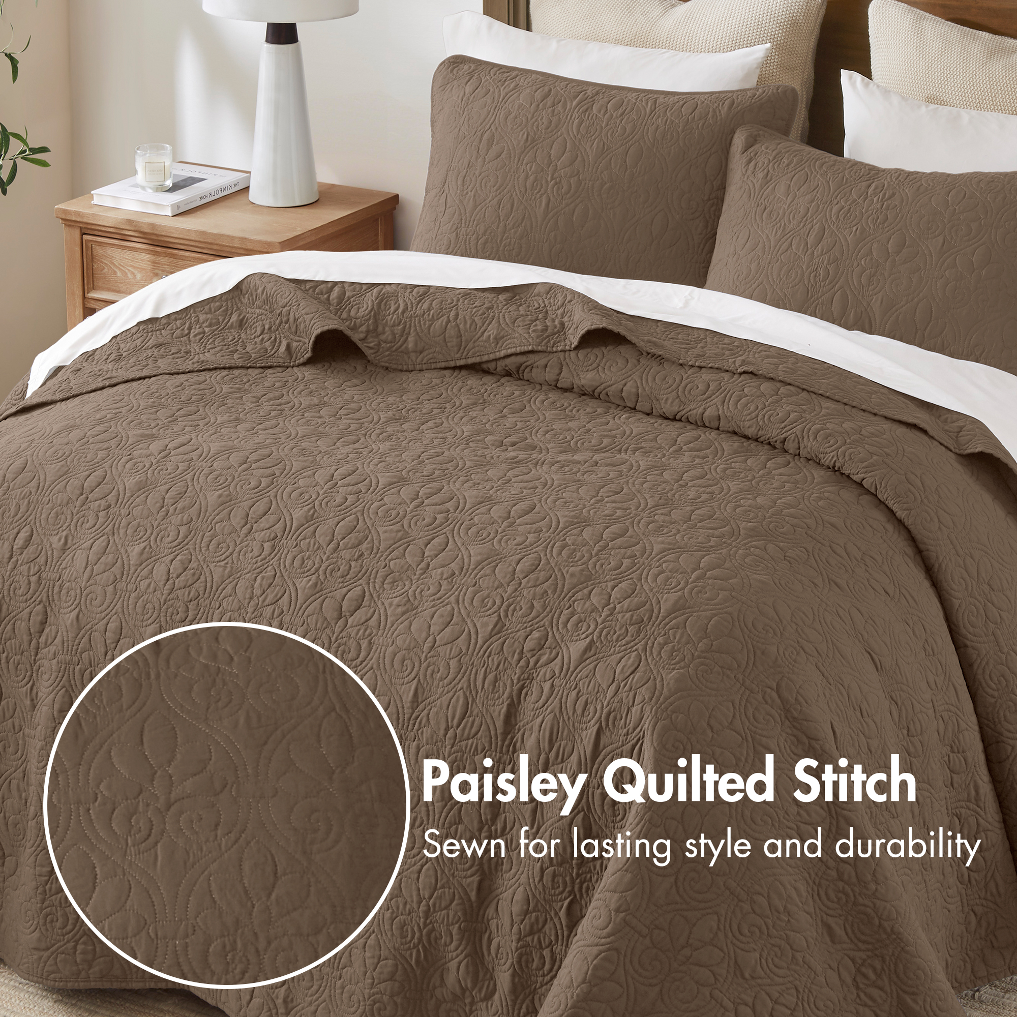 Quebec Reversible Bedspread Set