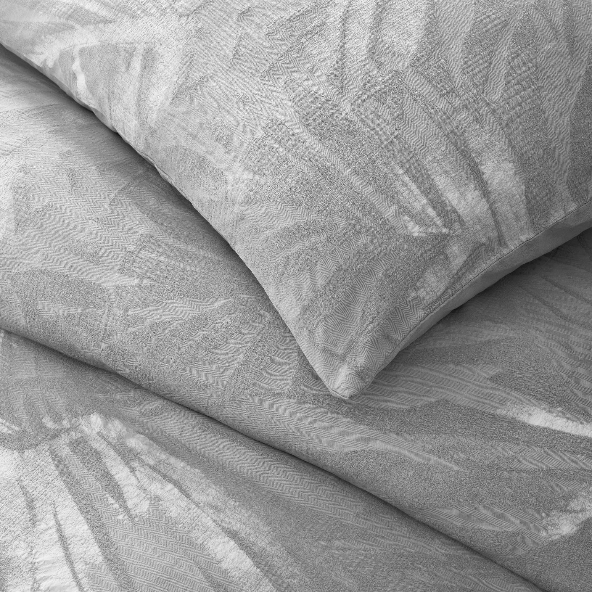 Coastal Leaves 3 Piece 3 Piece Cotton Duvet Set