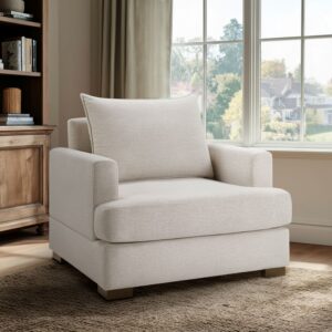 Tasha Oversized Upholstered Arm Chair from Madison Park in Beige. Tasha Oversized Upholstered Arm Chair from Madison Park in Beige. Tasha Oversized Upholstered Arm Chair from Madison Park in Beige. Tasha Oversized Upholstered Arm Chair from Madison Park in Beige. Tasha Oversized Upholstered Arm Chair from Madison Park in Beige.