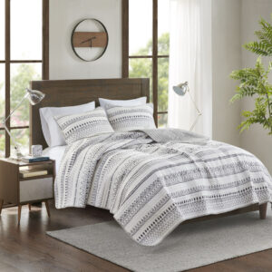 Fraser 3 Piece Printed Microfiber Seersucker Quilt Set from Madison Park in  Ivory/Black. Fraser 3 Piece Printed Microfiber Seersucker Quilt Set from Madison Park in  Ivory/Black. Fraser 3 Piece Printed Microfiber Seersucker Quilt Set from Madison Park in  Ivory/Black. Fraser 3 Piece Printed Microfiber Seersucker Quilt Set from Madison Park in  Ivory/Black. Fraser 3 Piece Printed Microfiber Seersucker Quilt Set from Madison Park in  Ivory/Black.