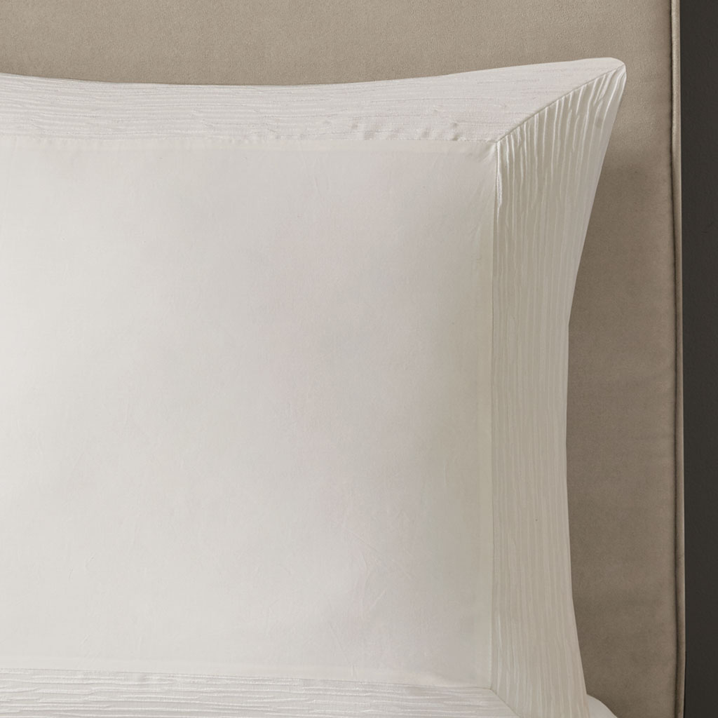 Hanae Cotton Blend Yarn Dyed Euro Sham