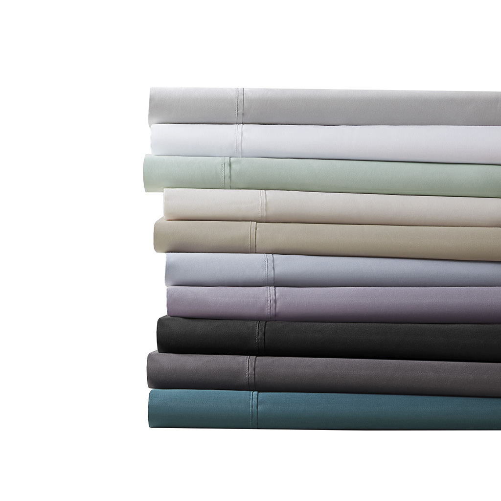 600 Thread Count Cooling Cotton Blend 4 PC Sheet Set