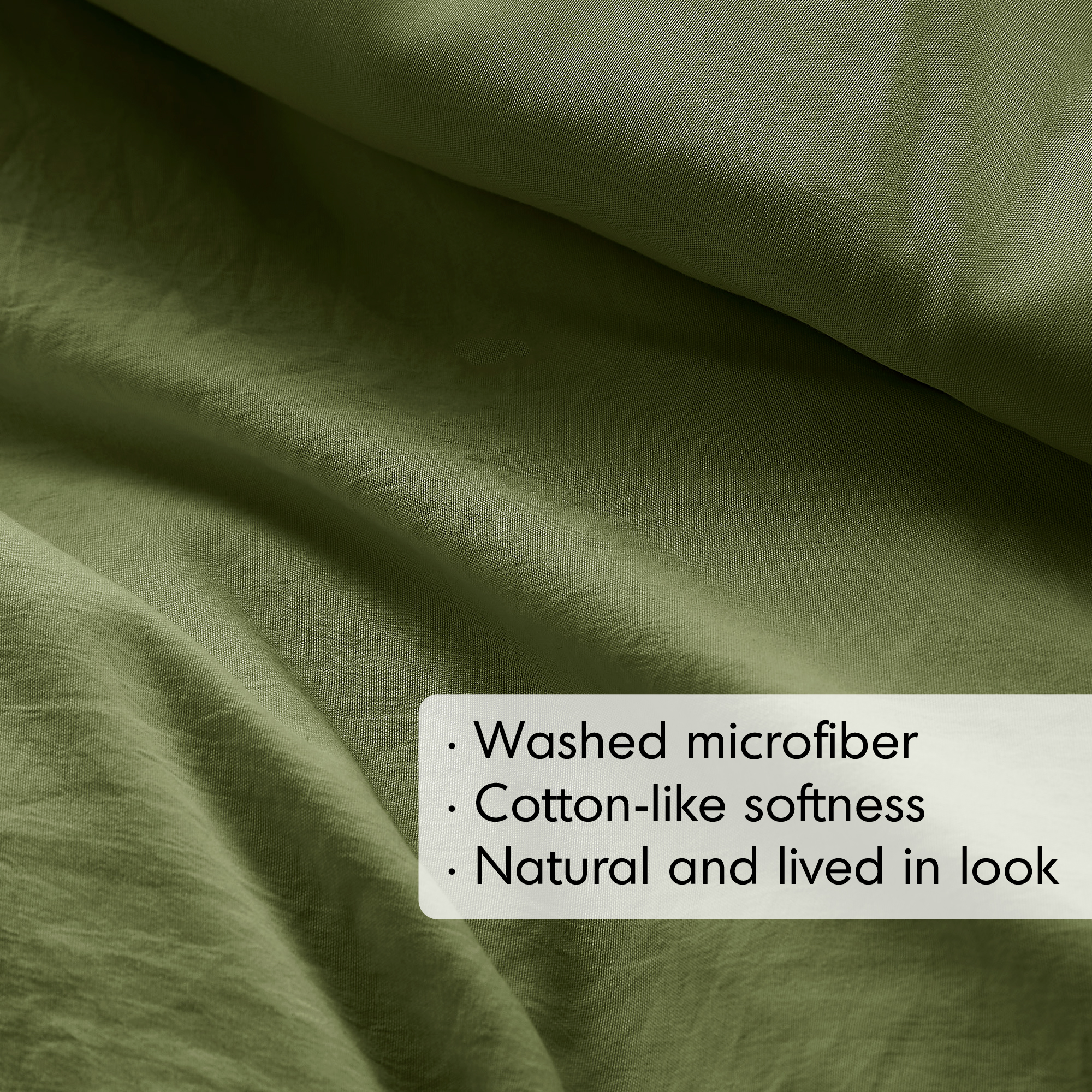 Walker Soft Washed Pleated Comforter Set