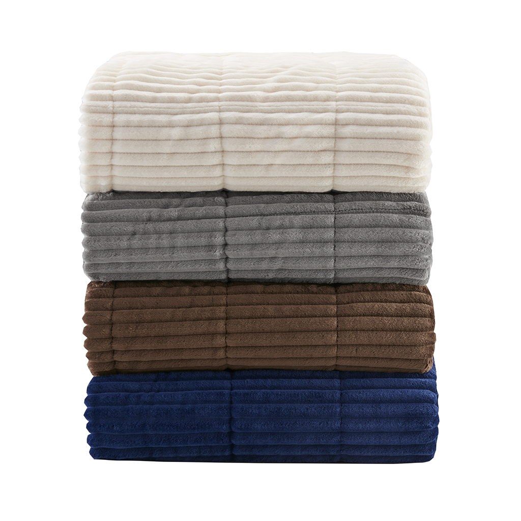 Parker Oversized Plush Down Alternative Filled Throw