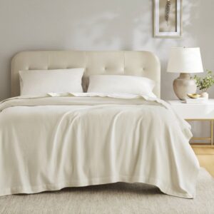 100% Certified Egyptian Cotton Blanket from Madison Park in Ivory. 100% Certified Egyptian Cotton Blanket from Madison Park in Ivory. 100% Certified Egyptian Cotton Blanket from Madison Park in Ivory. 100% Certified Egyptian Cotton Blanket from Madison Park in Ivory. 100% Certified Egyptian Cotton Blanket from Madison Park in Ivory.