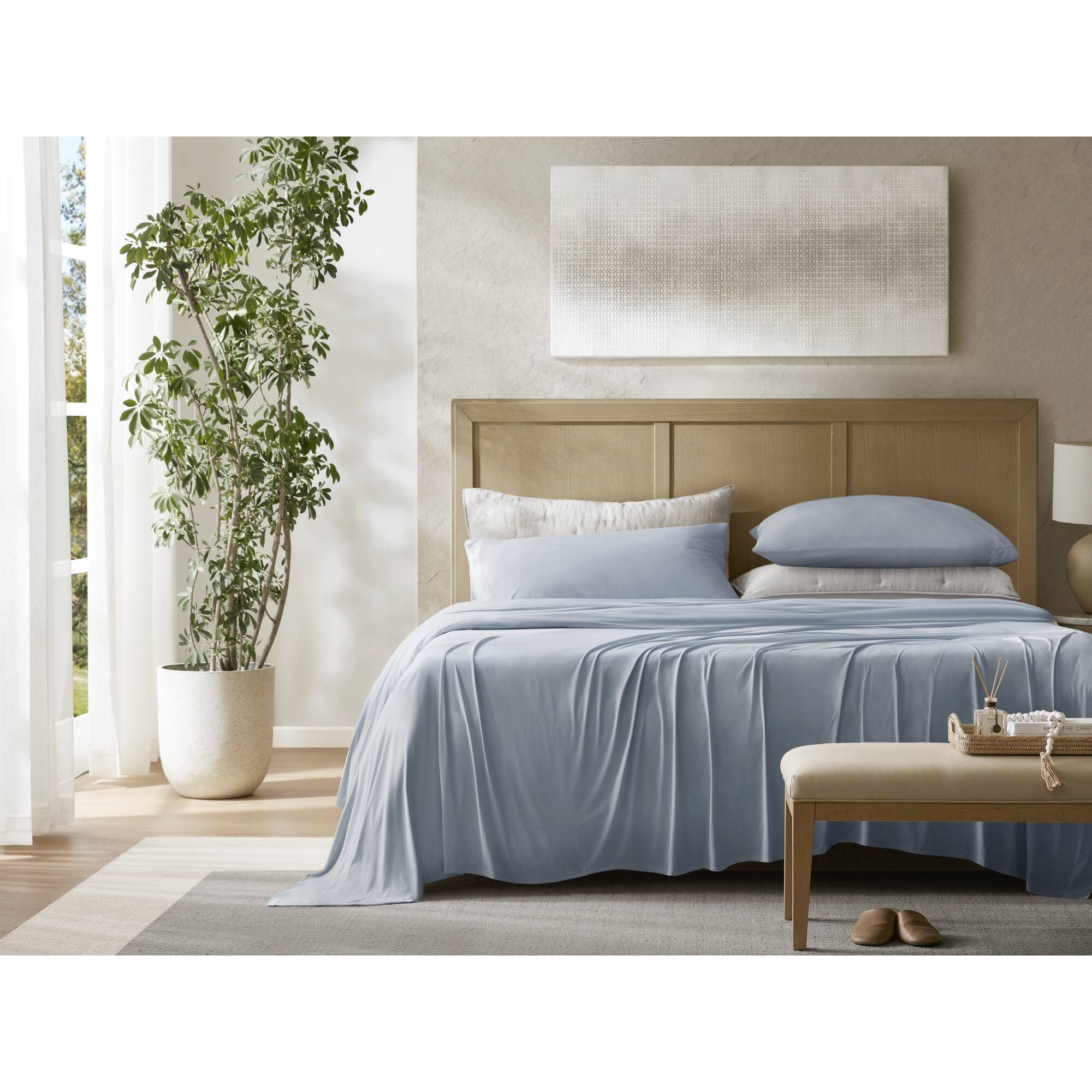 Cooling Stretch Jersey Sheet Set